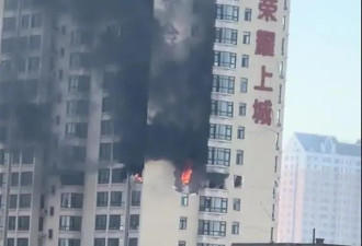 哈尔滨一高层住户突发爆炸 伤亡不明....