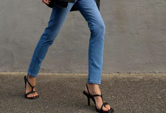 今春的“牛仔裤+仙女鞋”这么穿，最时髦最高级