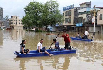 广东暴雨：全省转移11万人 4死10失踪 这些地区为重灾区