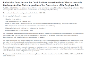 远程工作却要向纽约州交税 新泽西替居民打抱不平