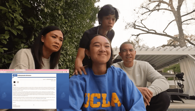 拒绝也是祝福…亚裔网红未被UCLA录取 影片爆红