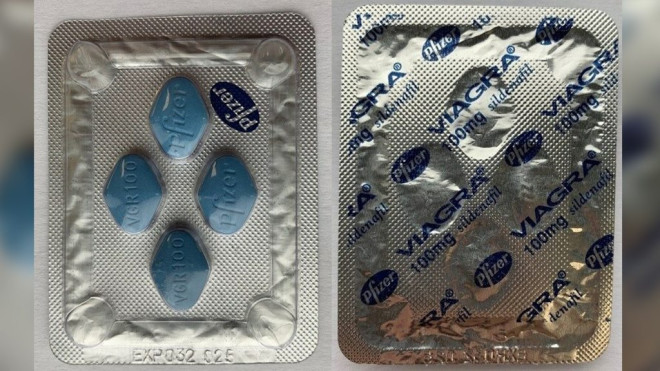 Fake Viagra pills seized by Health Canada from a Scarborough convenience store