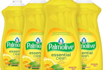 Palmolive 柠檬香洗碗液 828ml*4瓶装