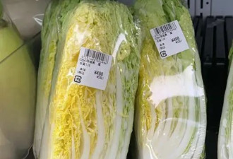 日本一棵白菜卖到100元人民币 日本物价突然暴涨?