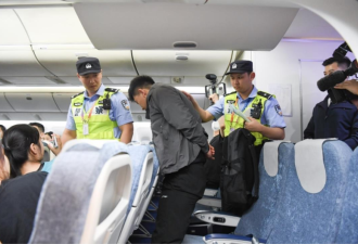 乘飞机闹事就抓 中国公安10个月拘留311人
