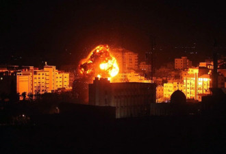以军轰炸加沙地带多地 已造成18人死亡