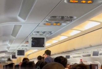 东航旅客飞行途中突发疾病去世 现场视频流出