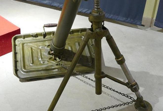俄罗斯博物馆展示法国81mm迫击炮 来自中国改变苏联武器发展路线