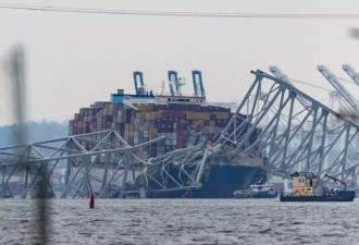 美爆破专家拆除巴尔的摩断桥残骸 让撞桥货轮脱困