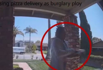 注意！如一女拿披萨盒到你家敲门 那你可能被贼盯上了