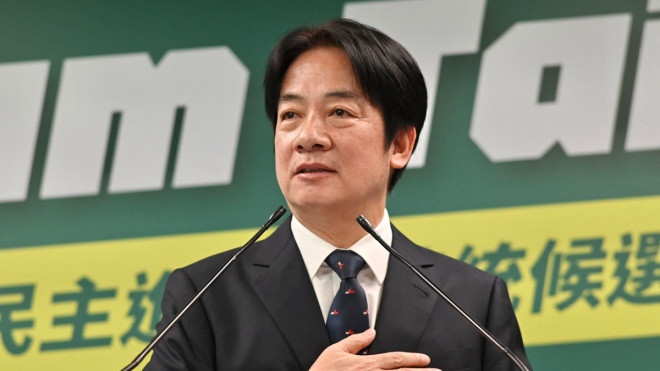 赖清德:台海紧张源于中共国际红线就是台湾红线| 中共威胁| 台海局势| 台湾副总统赖清德| 新唐人电视台