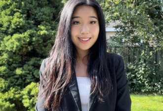 万锦华人女孩被评为加拿大十大年轻变革者之一
