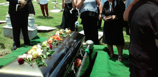 Funeral Industry in Canada - image showing a burial