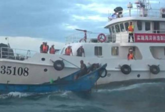 中国渔筏敏感时机迷航 两岸合作救援引关注