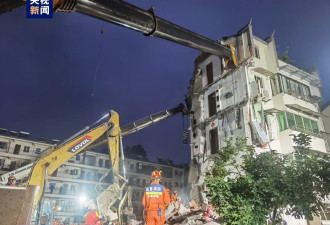 安徽铜陵居民楼坍塌事故已造成4人死亡