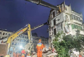 安徽公寓楼塌4死1伤 承建商负责人被公安控制