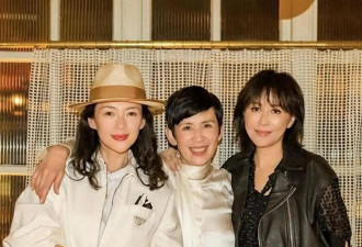 刘嘉玲与章子怡在戛纳聚会 吴君如也在场