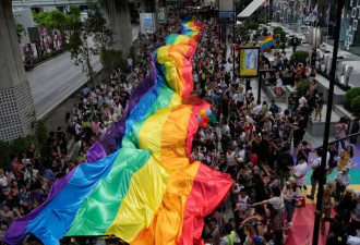 泰国即将实现同性婚姻合法化，展开“骄傲月”游行