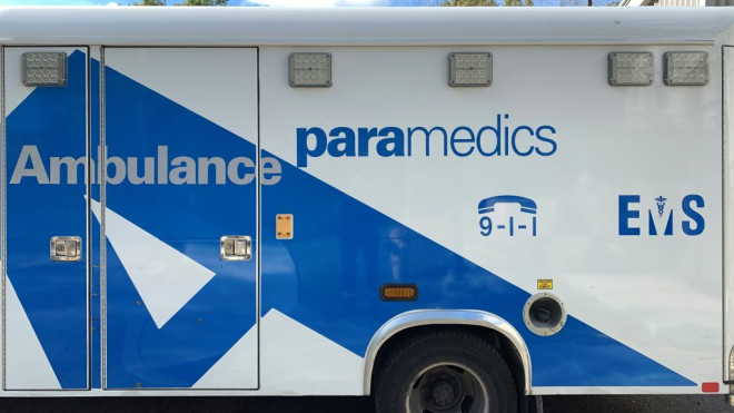 Toronto Paramedics Ambulance.