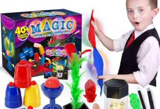 立减 $2.00, 魔​​术套件 - 儿童魔术套装，每个魔术都有分步说明