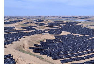 中国于新疆启动全球最大太阳能发电，足够为一个小国发电一年