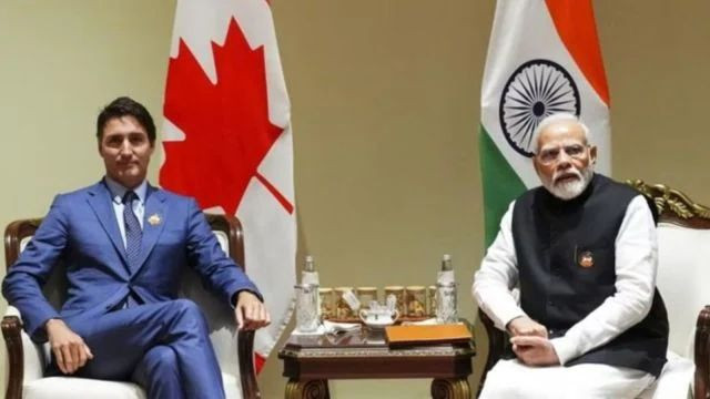 PM Modi thanked Canadian PM Justin Trudeau for his wishes. (Express file photo)