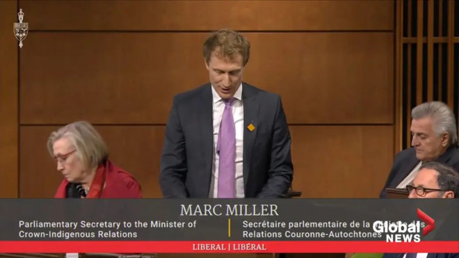 In Mohawk speech, Liberal MP Marc Miller says learning language helped himlearn 'my place on earth' - National | Globalnews.ca