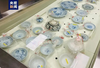 南海西北陆坡一号二号沉船已探明,提取文物928件