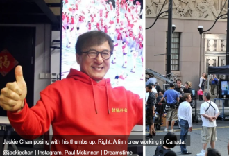 70岁华人巨星满头白发现身加拿大街头！网友感叹：岁月不饶人