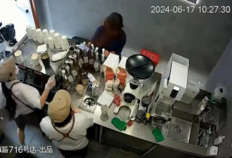 咖啡店员掌掴女顾客：打工人正背着无尽的压力