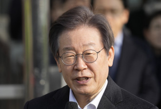 突发：韩国最大在野党党首李在明辞职
