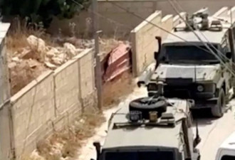 以军将巴勒斯坦人绑引擎盖上游街 美震惊说重话