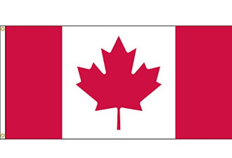 立减 $1.30，加拿大国旗 DuraKnit® 系列18 英寸 x 36 英寸