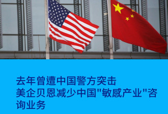 美国管顾公司减少在中国的咨询业务
