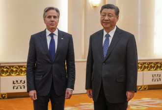 布林肯：中国望成为国际领导人 但愿景与他国不符