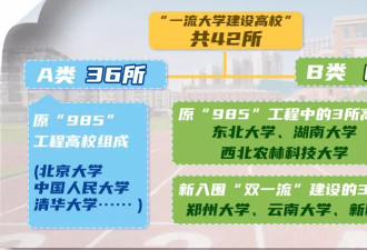 中国985高校，为何仅有39所