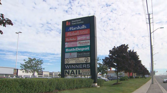 A woman and her child were carjacked on July 3 at Mississauga's Heartland Town Centre.