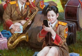 北大孔庆东教授盛赞朝鲜油画：资本封锁朝鲜艺术