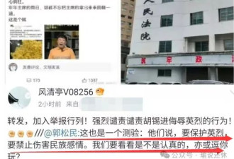 胡锡进摊上事了！发了张蛋炒饭图片，网友已报案