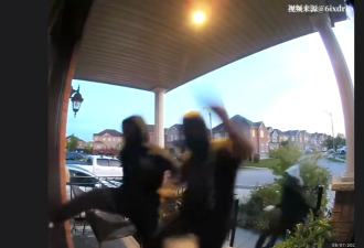 【视频】宾顿入室抢劫监控曝光：踹开你家门只要几秒钟！