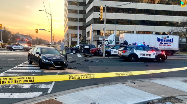 crash, Markham Road, Milner