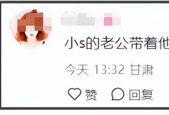 小S老公被偶遇带娃出游，同行女子并非小S