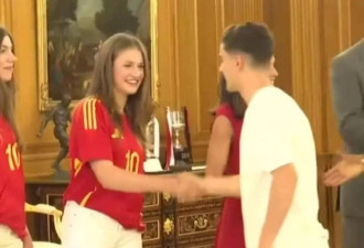 西班牙夺冠庆典:国王接见!莫拉塔山呼海啸中举杯