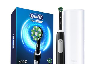 Prime Day Deal 5折，Oral-B Pro Limited 可充电电动牙刷，黑色