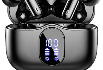 Prime Day Deal 5.5 折，无线蓝牙耳机 5.3 HiFi 立体声