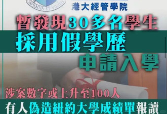 近百名中国学生，让香港大学颜面扫地