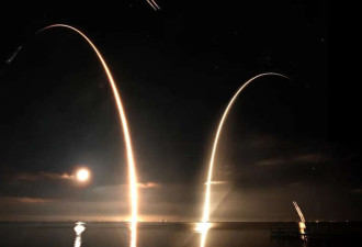 SpaceX满血复活:4小时双连发,火箭复用突破300次