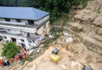 一夜暴雨，民宿被埋，游客在暴雨中遇难