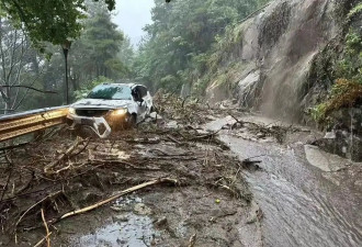 一夜暴雨，民宿被埋，游客在暴雨中遇难