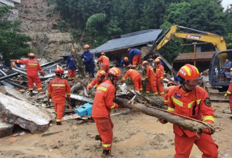 一夜暴雨，民宿被埋，游客在暴雨中遇难